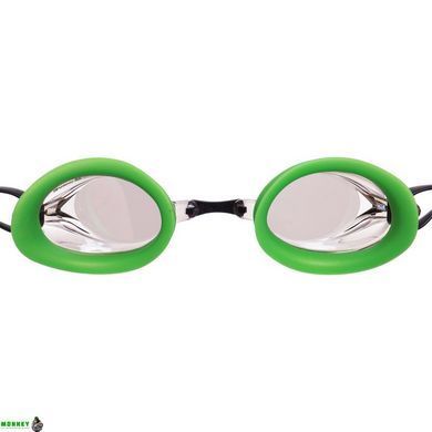 Окуляри для плавання MadWave SPURT Mirror M042725 Червоно-чорний