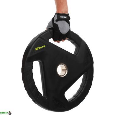 Млинці поліуретанові MD Buddy TA-9649-20 51мм 20кг чорний