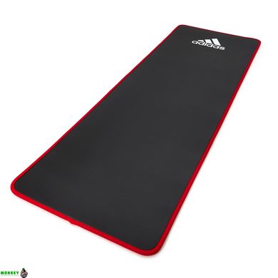 Коврик для тренировок Adidas Training Mat черный Уни 183 х 61 х 1 см