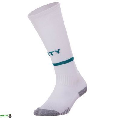Гетри футбольні дитячі клубні SPOINT Manchester City AWAY 2022 ETM2219-MC2 розмір 32-39 білий