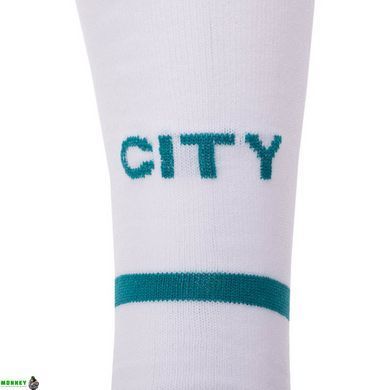 Гетри футбольні дитячі клубні SPOINT Manchester City AWAY 2022 ETM2219-MC2 розмір 32-39 білий