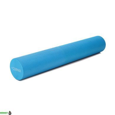 Масажний ролик Cornix EVA+ 90 x 15 см (валик, роллер) XR-0316 Blue