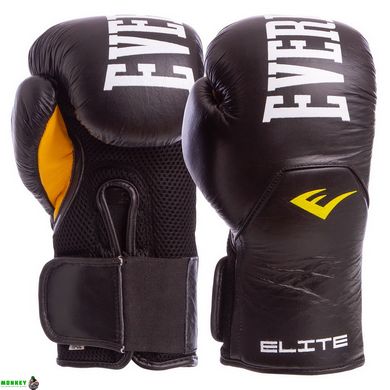 Боксерські рукавиці шкіряні ELS MA-6757 10-14 унцій кольори в асортименті