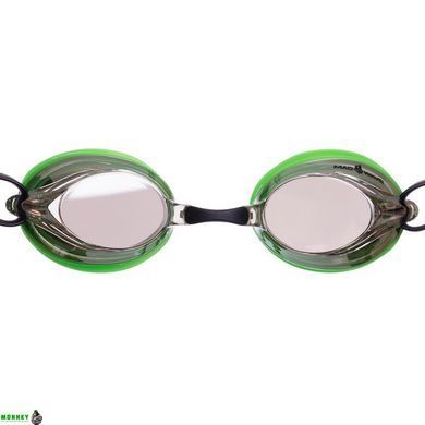 Окуляри для плавання MadWave SPURT Mirror M042725 Червоно-чорний