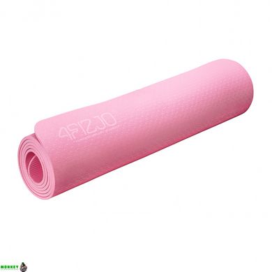 Коврик (мат) для йоги та фітнесу 4FIZJO TPE 6 мм 4FJ0152 Pink