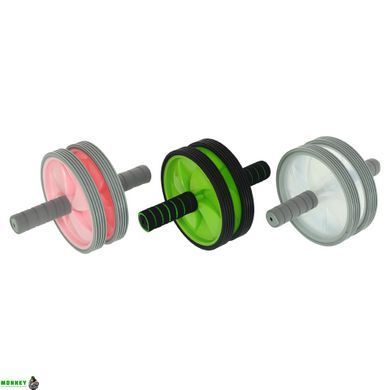 Колесо ролик для пресса двойное SP-Sport FI-7146 Розовый