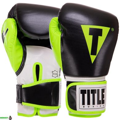 Боксерські рукавиці TITLE BO-3780 8-14 унцій кольори в асортименті