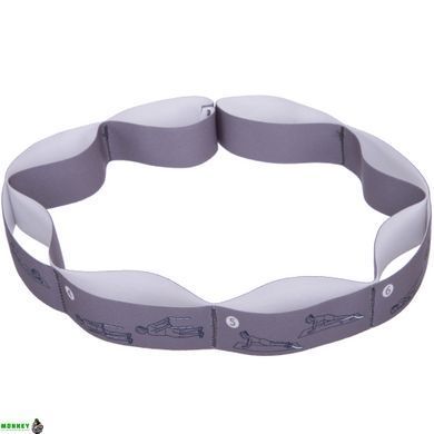 Стрічка для розтяжки еластичний еспандер Record Elastiband FI-1722 Помаранчевий
