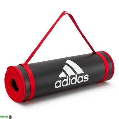 Коврик для тренировок Adidas Training Mat черный Уни 183 х 61 х 1 см