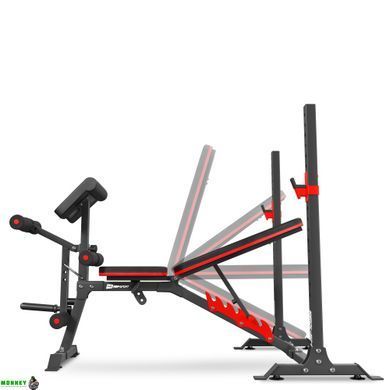 Набор Hop-Sport Strong 146 кг со скамьей HS-1095
