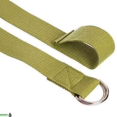 Ремень для йоги SP-Sport FI-4943 Оранжевый 183x3,8см