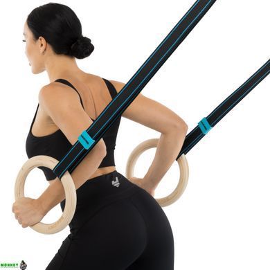 Гімнастичні кільця LivePro WOOD GYM RING