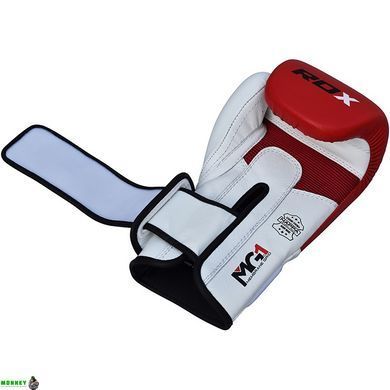 Рукавички боксерські RDX Pro Gel Red 10 ун.