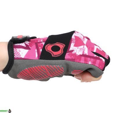 Перчатки для фитнеса и тренировок HARD TOUCH FG-9523 Розовый