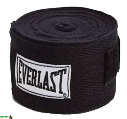 Бинты Everlast CLASSIC HAND WRAPS 120 X2 черный Уни 120 (304,8см)