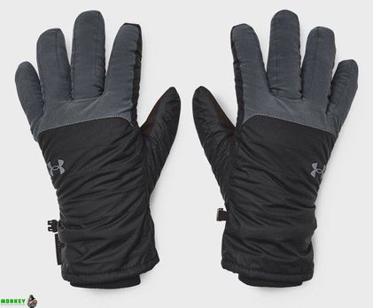 Перчатки UA Storm Insulated Gloves черный Муж LG