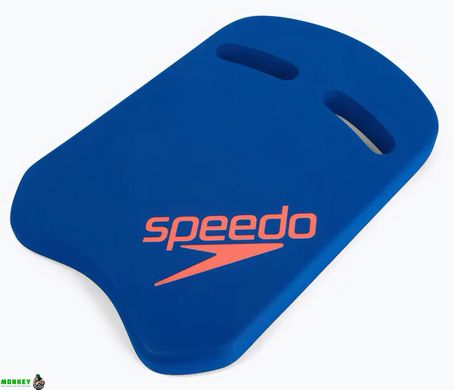 Доска для плавания Speedo KICK BOARD AU синий, оранжевый Уни 28x43x3,5 см