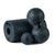 Набор для йоги PowerPlay PP_4008 EPP Foam Roller Set роллер + 2 массажных мяча Черно-синий