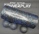Набор для йоги PowerPlay PP_4008 EPP Foam Roller Set роллер + 2 массажных мяча Черно-синий