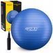 Мяч для фитнеса (фитбол) 4FIZJO 65 см Anti-Burst 4FJ0030 Blue