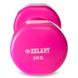 Гантели для фитнеса с виниловым покрытием Zelart Beauty TA-5225-3 2шт 3кг цвета в ассортименте