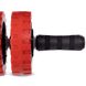Колесо ролик для пресу подвійне SP-Sport FI-2538 чорний-червоний