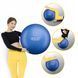 Мяч для фитнеса (фитбол) 4FIZJO 65 см Anti-Burst 4FJ0030 Blue