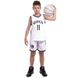 Форма баскетбольна дитяча NBA BROOKLYN 11 SP-Sport 3578 S-2XL кольори в асортименті