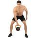 Гиря тренувальна цільна гумова з пофарбованою ручкою LiveUp Urethane competition kettlebell UAZE5336-16