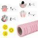 Массажный ролик Cornix EVA 33 x 14 см (валик, роллер) XR-0036 Light Pink