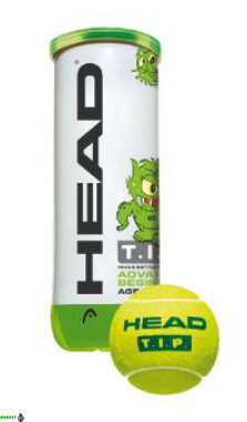 М'ячі для тенісу Head TIP Green 3B банка