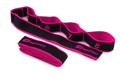 Резинка для фітнесу з петлями 12-30 кг HS-N904GB рожева
