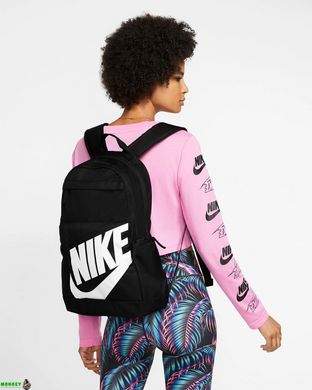 Рюкзак Nike NK ELMNTL BKPK-HBR черный Уни 48х30х17см