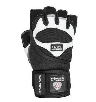 Перчатки для фитнеса и тяжелой атлетики Power System Raw Power PS-2850 Black/White L
