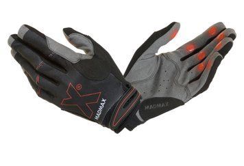 Перчатки для фитнеса MadMax MXG-103 X Gloves Black/Grey L