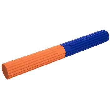 Роллер для йоги и пилатеса (мфр ролл) массажный SP-Sport FI-0897 40см фиолетовый-розовый