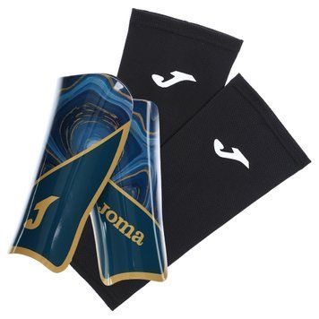 Щитки футбольні з панчохою Joma SPIDER 400863-309 с400863-309 Синій-жовтий M
