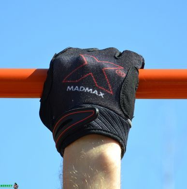 Перчатки для фитнеса MadMax MXG-103 X Gloves Black/Grey L