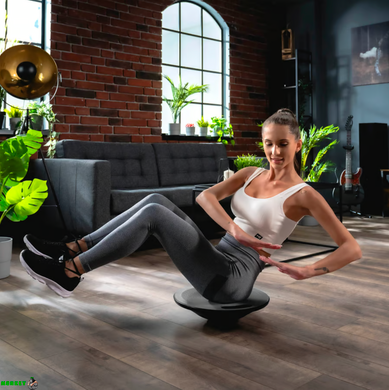 Диск балансувальний Hop-Sport 40см сірий
