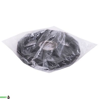 Диски для штанги поліуретанові SC-3858-2,5 51мм 2,5кг чорний