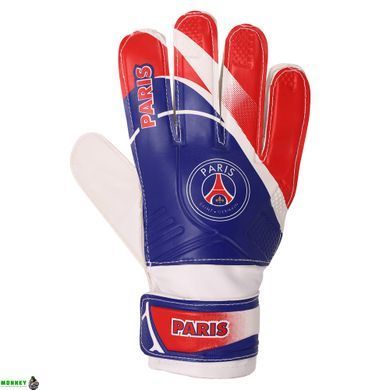 Перчатки вратарские PARIS SAINT-GERMAIN BALLONSTAR FB-0187-2 9 размер синий-красный