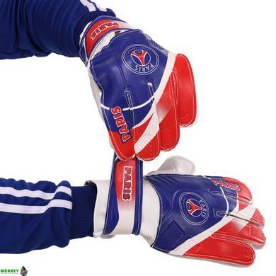 Перчатки вратарские PARIS SAINT-GERMAIN BALLONSTAR FB-0187-2 9 размер синий-красный