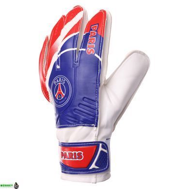 Перчатки вратарские PARIS SAINT-GERMAIN BALLONSTAR FB-0187-2 9 размер синий-красный