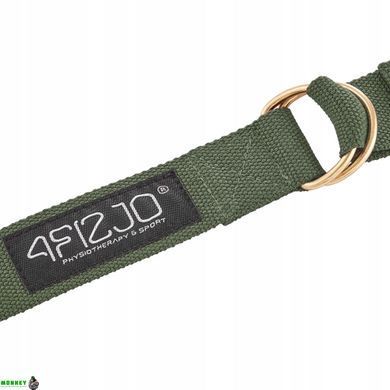 Ремень для йоги 4FIZJO 300 см Olive (P-5907739318442)