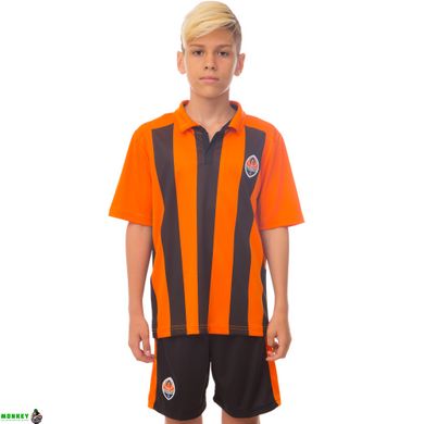 Форма футбольная детская SP-Sport ШАХТЕР домашняя 2017 Sport CO-3900-SH (PL, р-р XS-XL, рост 116-165см, оранжевый-черный)