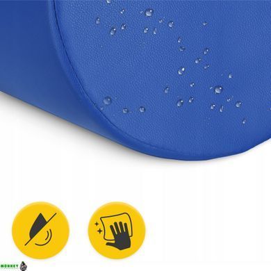Валик для реабілітації та масажу 4FIZJO 100 x 30 см Blue (P-5905973402958)