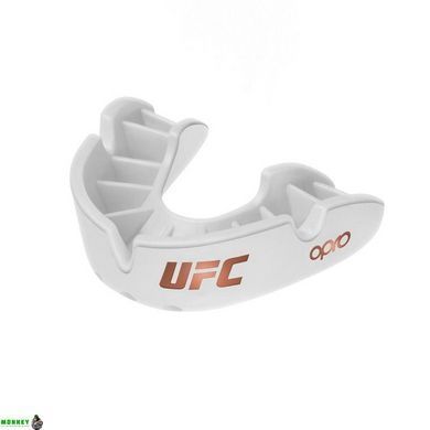 Капа OPRO Bronze UFC взрослая (возраст 11+) White (ufc.102512003)