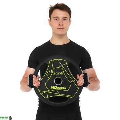 Млинці (диски) поліуретанові MD Buddy TA-9647-20 51мм 20кг чорний