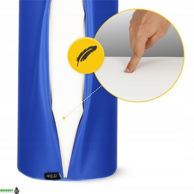 Валик для реабілітації та масажу 4FIZJO 100 x 30 см Blue (P-5905973402958)