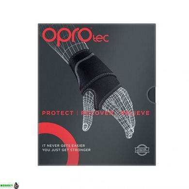 Напульсник на зап'ястя OPROtec Adjustable Wrist Support OSFM TEC5749-OSFM Чорний